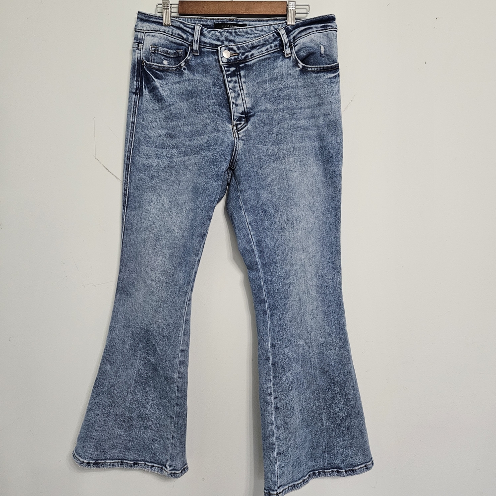 Flying Monkey Light Blue Flare Jeans